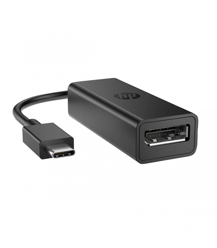 ADAPTADOR HP USB-C A DP DISPLAYPORT 4K 30Hz 18CM BLK 6M148A6ABA ORIG.
