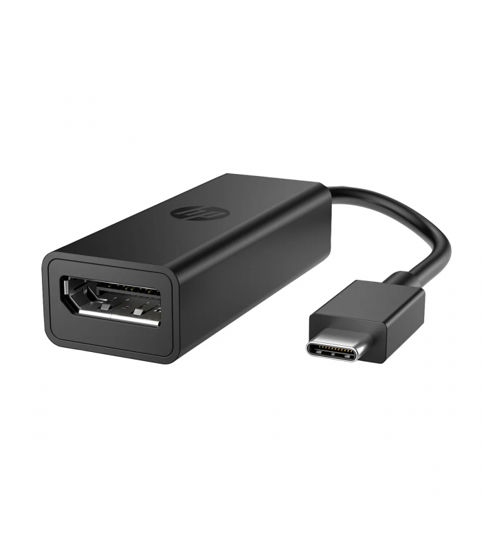 ADAPTADOR HP USB-C A DP DISPLAYPORT 4K 30Hz 18CM BLK 6M148A6ABA ORIG.