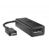 ADAPTADOR HP USB-C A DP DISPLAYPORT 4K 30Hz 18CM BLK 6M148AAABA ORIG.