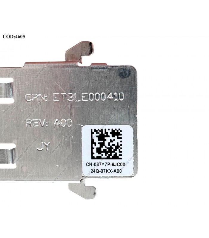 BRACKET SSD DELL INSP. 15 3510 3511 3515 3520 3521 3525 3530 3535 VOSTRO 3510 3520 3525 SERIES M.2 2230-2280 037Y7P ORIG.