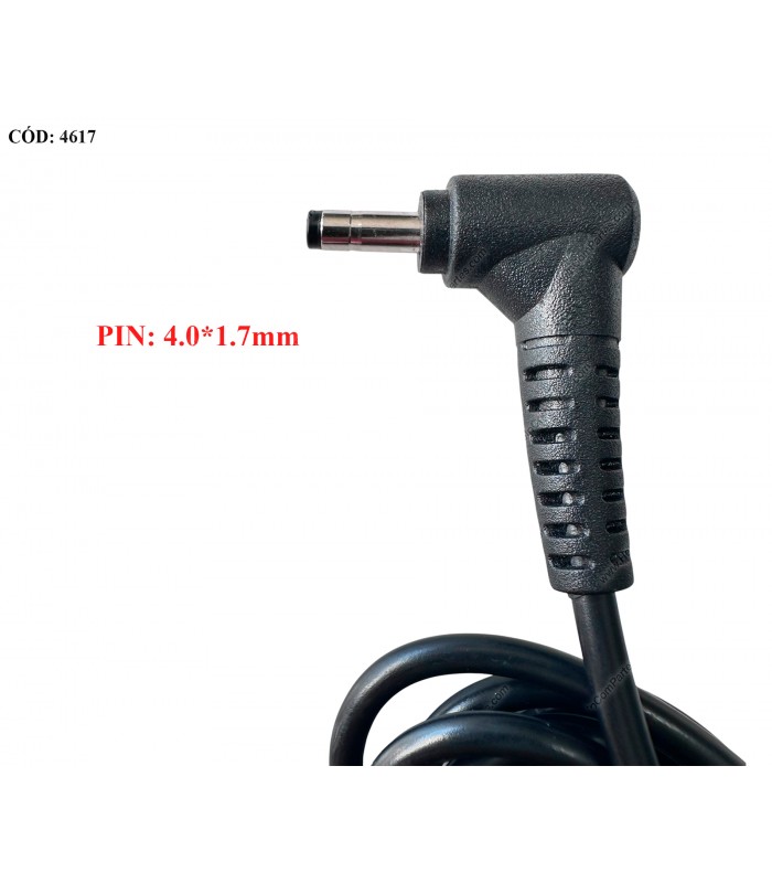 CARGADOR LENOVO 20V---3.25A 65W PIN 4.0*1.7MM 100-240V~ US 50-60Hz 3PRONG 5A11H02878 ORIG. (SN)