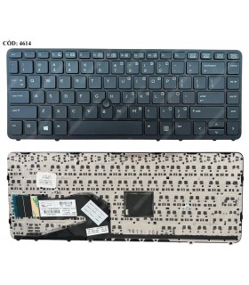 TECLADO HP ELITEBOOK 840 G1 850 G1 740 750 G1 ZBOOK 14 G2 ZBOOK 15U G2 SERIES POINT BK US 730794-001 P.C ORIG.