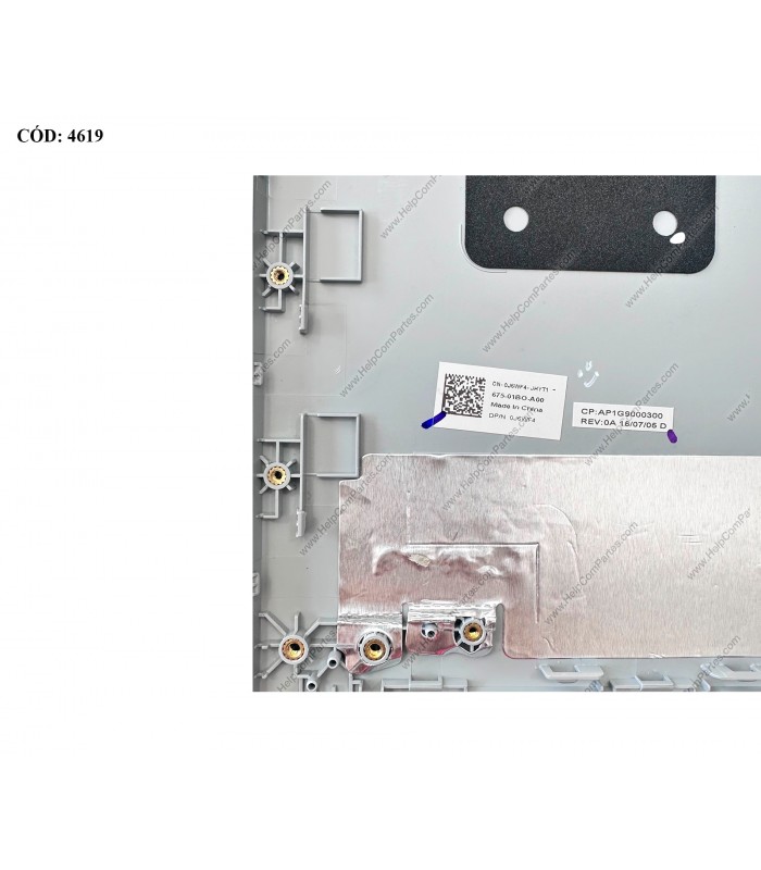 LCD COVER DELL INSP. 15-5000 5559 5555 5558 SERIES 15.6" SLR 0J6WF4 AP1G9000300 ORIG. (SN)