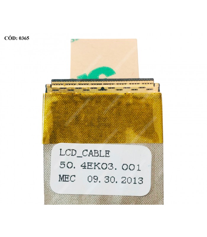 FLEX LCD DELL INSP. 14V M4010 N4010 N4020 N4030 SERIES 40PIN 50.4EK03.001 OEM.