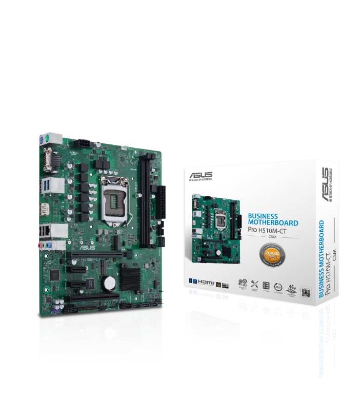 MBO ASUS PRO H510M-CT/CSM/ mATX/LGA1200/2xDDR4 3200/1xM.2/4xSATA/4xUSB/1XHDMI/2xPS/2/1XDP/1X1Gb/ 10TH 11TH GEN