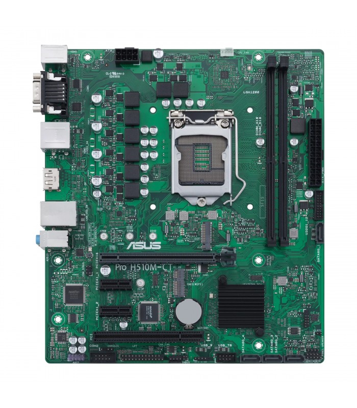 MBO ASUS PRO H510M-CT/CSM/ mATX/LGA1200/2xDDR4 3200/1xM.2/4xSATA/4xUSB/1XHDMI/2xPS/2/1XDP/1X1Gb/ 10TH 11TH GEN