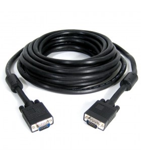CABLE VGA A VGA ANERA VIDEO 7.5M 15PIN M/M NEGRO PC.