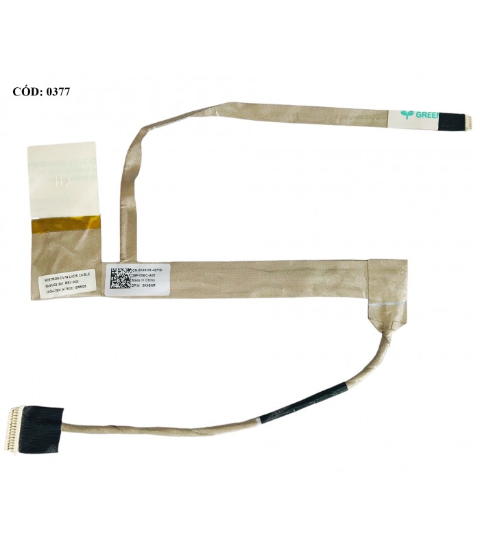 FLEX LCD DELL N4050 M4040 M4050 N4040 3420 VOSTRO 1450 1440 SERIES 40PIN 0K46NR K46NR ORIG.