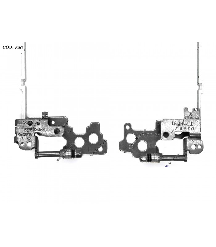 BISAGRAS HP 14-CM 14-CK 14Z-CM 14T-CM 14Q-CY 14Q-CS 14-DQ 240 245 246 G7 15-DY 15-DW SERIES R/L HD L23194-001 ORIG.