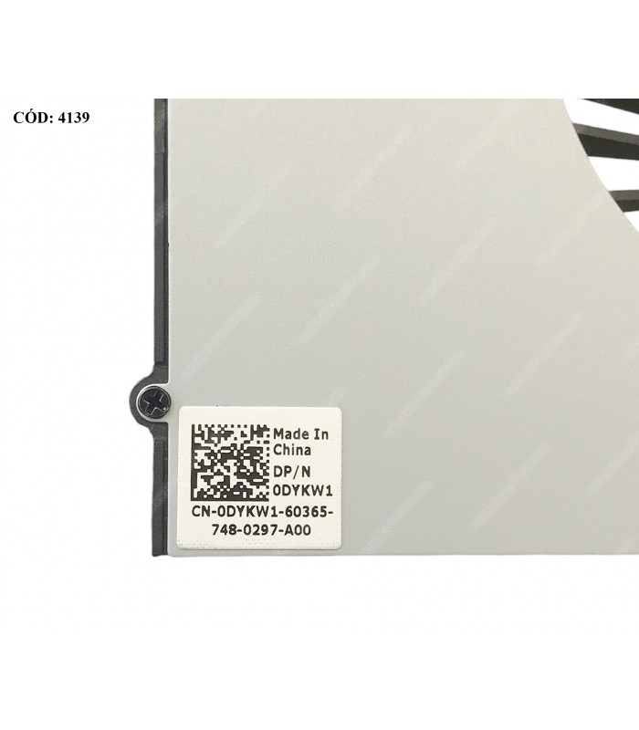 VENTI. DELL INSPIRON AIO 24 3459 5459 5488 V5450 5460 5459 SERIES 12V 4PIN 0DYKW1 ORIG. (SN)