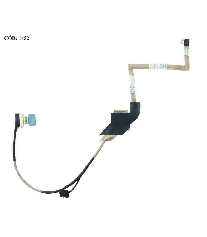 FLEX LCD DELL INSP. MINI 910 VOSTRO A90 SERIES 40PIN CONECTOR CAM 0H243J H243J  ORIG.