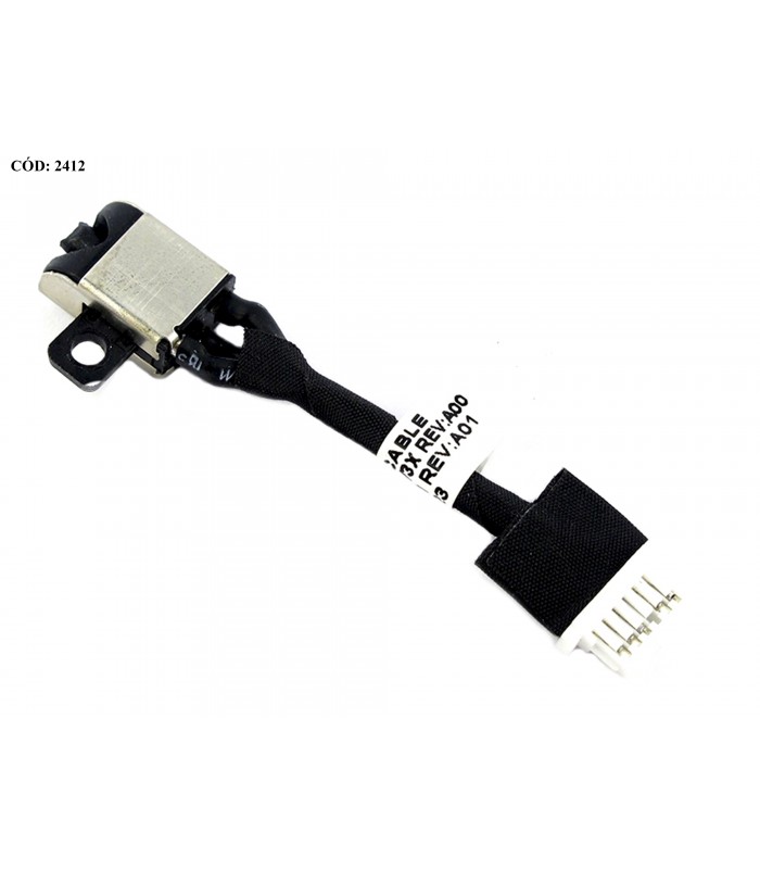 DC JACK POWER DELL INSPIRON 11-3162 3000 3162 3164 3168 I3162 i3164 i3168 SERIES +CABLE GDV3X 0GDV3X ORIG.