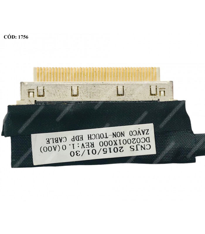 FLEX LCD DELL INSP. 5545, 15-5547, 15-5543, 15-5548, 15-5455, 15-5000 30PIN SERIES DC02001X000 0FG0DX ORIG.