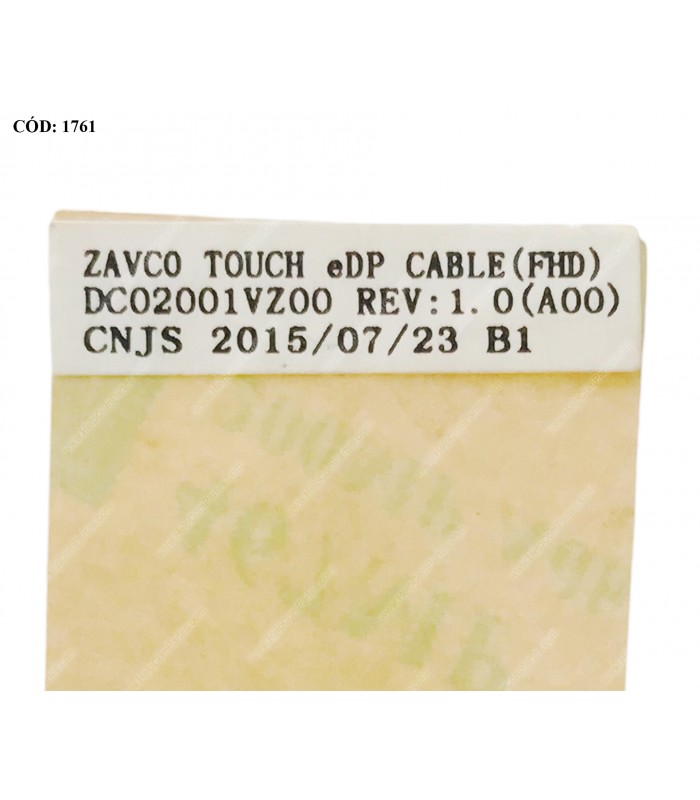 FLEX LCD DELL 5545 5547 5548 5455 5000 ZAVC0 SERIES 40PIN DC02001VZ00 0KC6CV KC6CV ORIG.