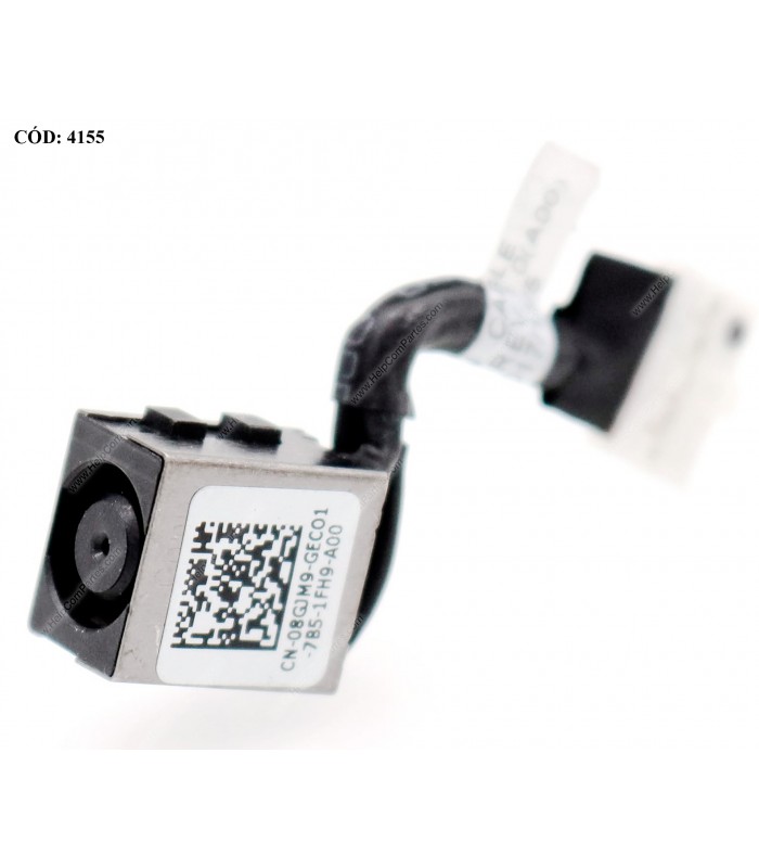 DC JACK POWER DELL LATITUDE E7480 E7490 E7491 SERIES +CABLE 08GJM9 8GJM9 DC30100Z400 ORIG.