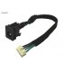 DC JACK POWER TOSHIBA C650 C650D C655 C655D C660 C660D C665 C665D L650 L650D L655D SERIES +CABLE V000942580 ORIG.