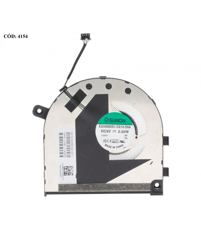 VENTI. HP ENVY 15-EW 15-EY 15Z-EY100 15T-EW100 ENVY X360 SERIES GPU 5V 4PIN N09634-001 ORIG.