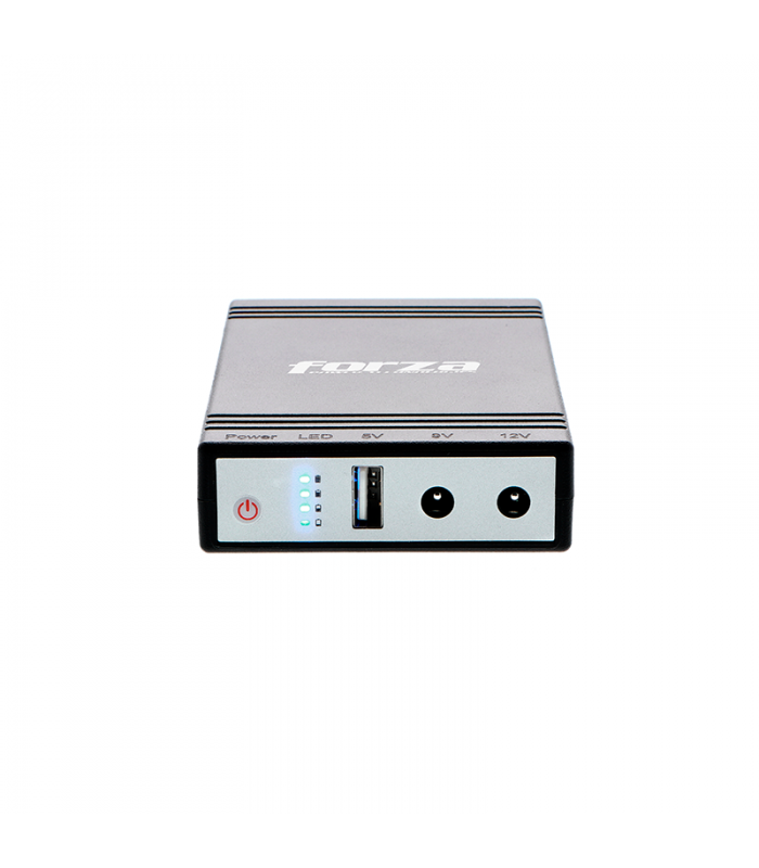 UPS FORZA DC-140USB 24W MINI 12V / 5V/9V/12V Conectores 5V USB + 9V & 12V / DC Jack 5.5x2.5mm.