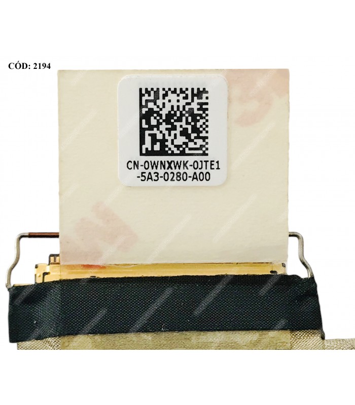 FLEX LCD DELL INSP. 15-5558 15-5555 15-5559 FHD OTP 40PIN TOUCH SERIES 0WNXWK ORIG.