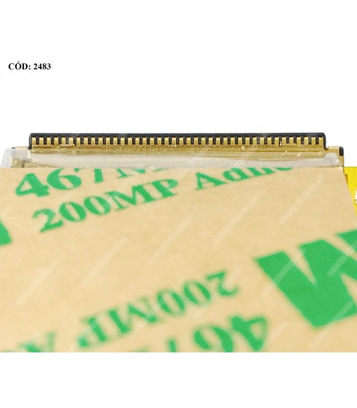 FLEX LCD DELL INSP. 17R 5720 7720 VOSTRO 3760 SERIES 40PIN DD0R09LC000 0K2M54 ORIG.