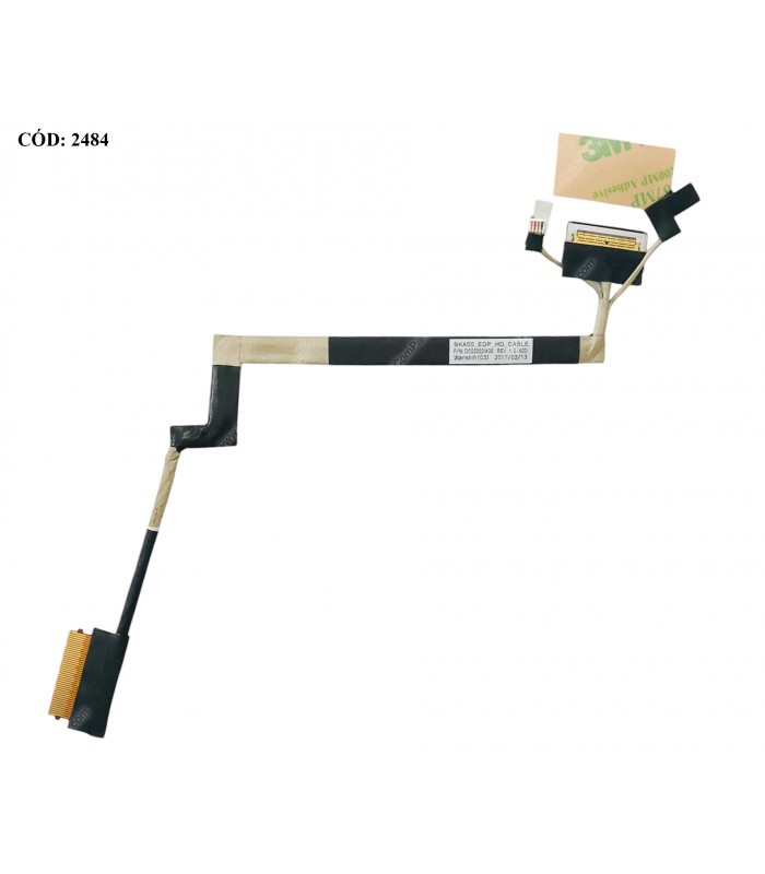 FLEX LCD DELL INSP. 15 7560 7572 7570 7000 EDP SERIES 40PIN DC02002IA00 06K2JC ORIG.
