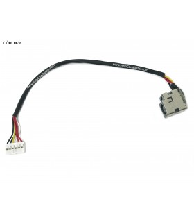 DC JACK POWER HP DV6 DV6-1000 DV6-1100 DV6-1300 DV7 DV7-2000 DV7-3000 SERIES +CABLE 533465-001 ORG.