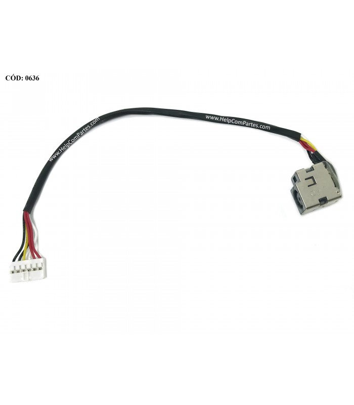 DC JACK POWER HP DV6 DV6-1000 DV6-1100 DV6-1300 DV7 DV7-2000 DV7-3000 SERIES +CABLE 533465-001 ORG.