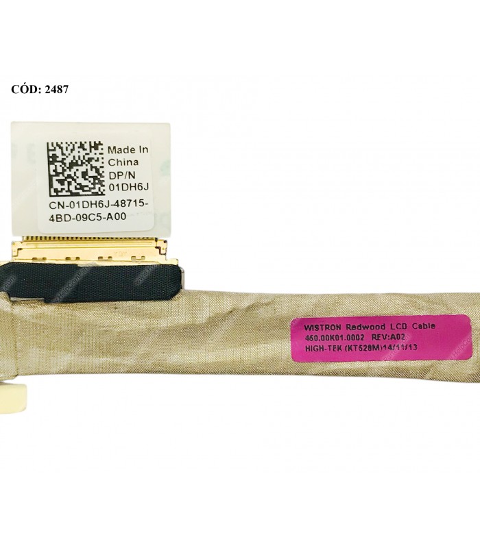 FLEX LCD DELL INSP. 11-3000 11-3147 11-3148 11-3157 11-3158 11-3132 P/N 01DH6J SERIES 30PIN ORIG.