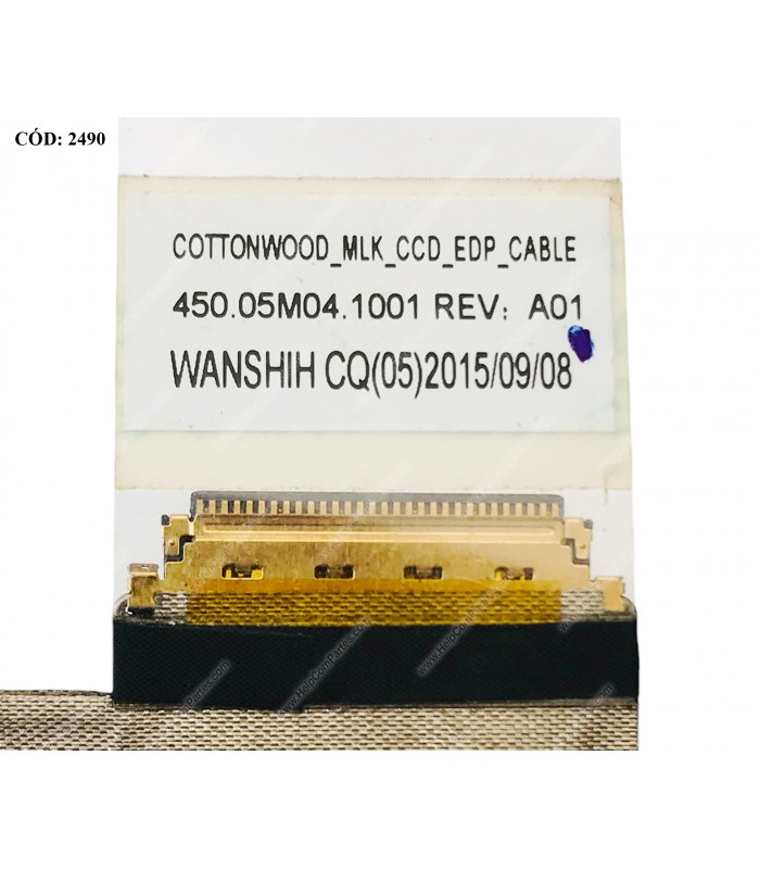 FLEX LCD DELL INSP. 13-7353 7352 7359 EDP SERIES P/N 450.05M04.1001 30PIN ORIG.