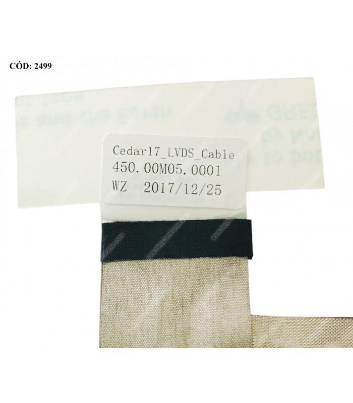FLEX LCD DELL INSP. 17-5748 5748 5749 5747 P/N 450.00M05.0001 TS SERIES 30PIN OEM