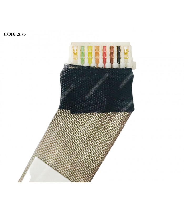 FLEX LCD DELL INSP. 15 15R 15RV 3531 3537 3737 5521 5535 5737 M531R Vostro 2521 2521D DC020022P00 40PIN SERIES ORIG.