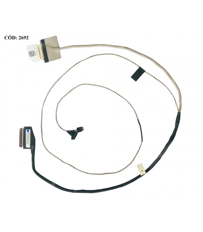 FLEX LCD DELL INSP. 15 5000 5565 5567 SERIES BAL20 N-TS DC02002I800 EDP 30PIN 0CKGJ6 ORIG.