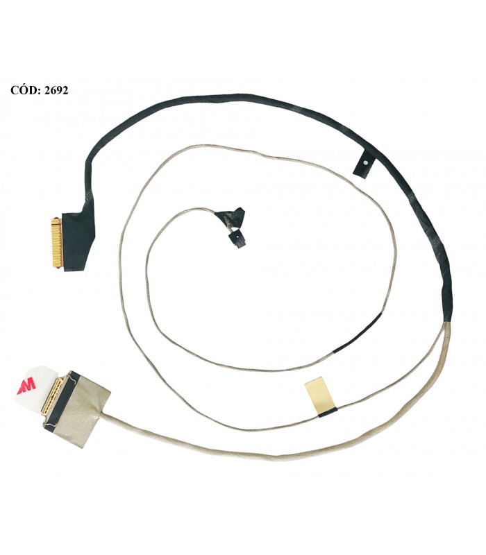 FLEX LCD DELL INSP. 15 5000 5565 5567 SERIES BAL20 N-TS DC02002I800 EDP 30PIN 0CKGJ6 ORIG.