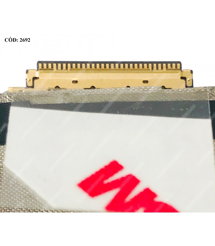 FLEX LCD DELL INSP. 15 5000 5565 5567 SERIES BAL20 N-TS DC02002I800 EDP 30PIN 0CKGJ6 ORIG.