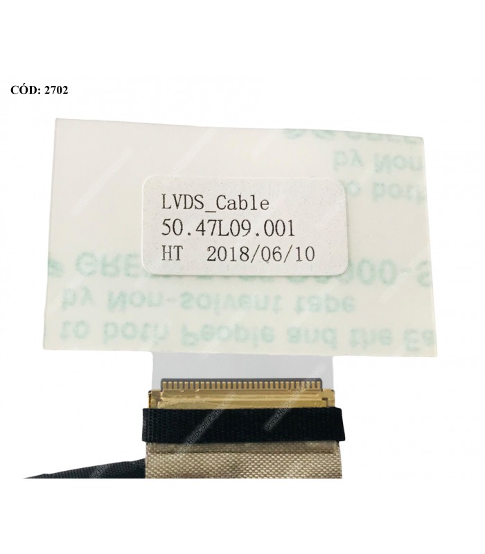 FLEX LCD DELL INSP. 7537 N7537 15 7000 SERIES 30PIN P/N 03PC10 50.47L09.001 OEM