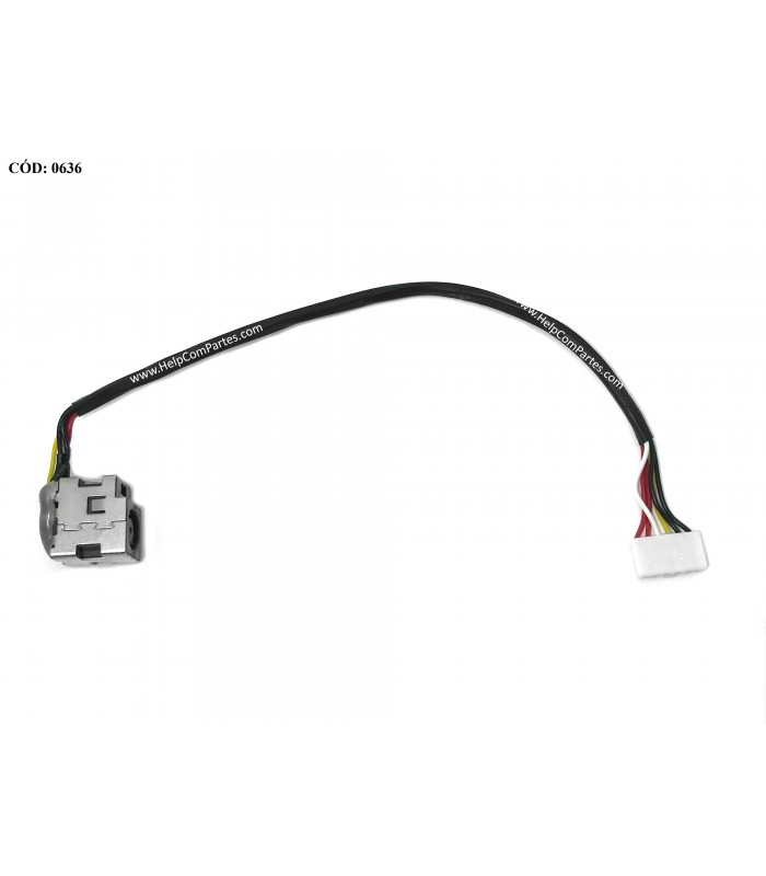 DC JACK POWER HP DV6 DV6-1000 DV6-1100 DV6-1300 DV7 DV7-2000 DV7-3000 SERIES +CABLE 533465-001 ORG.