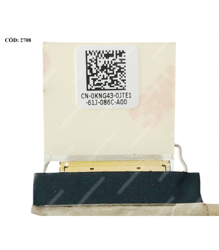 FLEX LCD DELL INSP. 5558 5555 5551 5559 15-5000 VOSTRO 15-3558 FHD SERIES 30PIN P/N DC020025K00 0KNG43 ORIG.