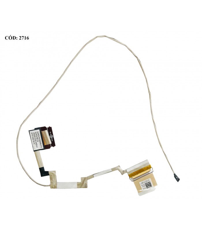 FLEX LCD DELL VOSTRO 14 5459 V5459 P/N 0H9TPW DD0AM8LC110 SERIES 40PIN ORIG.