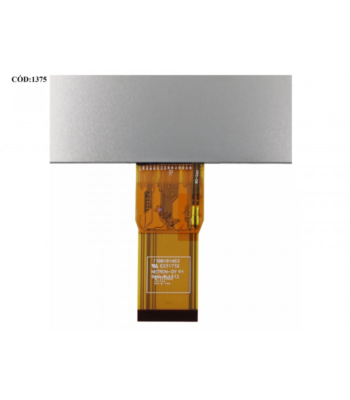 DISPLAY 7.0" 50PIN LED HD (1024 x 600) /TABLET 163mm x 97mm/ NO BRACKETS 7300130906 E231732