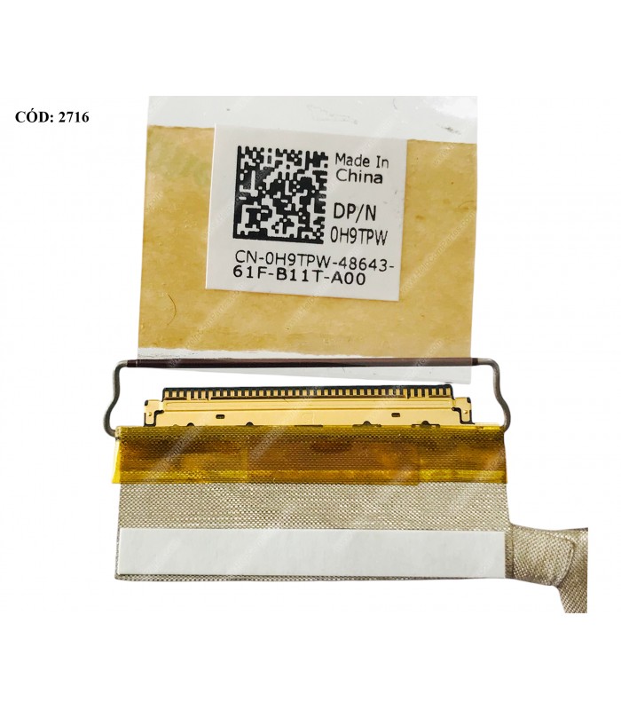 FLEX LCD DELL VOSTRO 14 5459 V5459 P/N 0H9TPW DD0AM8LC110 SERIES 40PIN ORIG.