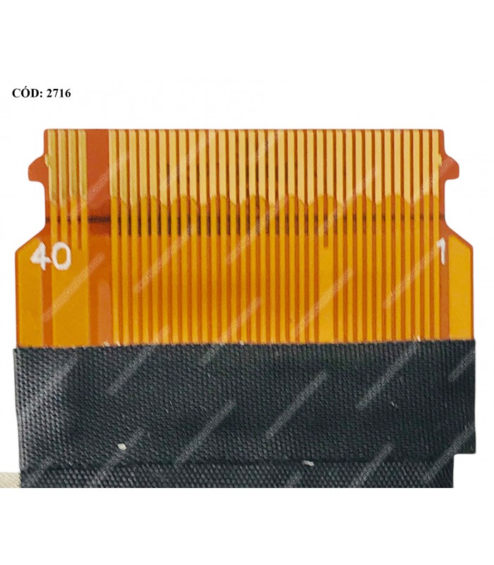 FLEX LCD DELL VOSTRO 14 5459 V5459 P/N 0H9TPW DD0AM8LC110 SERIES 40PIN ORIG.