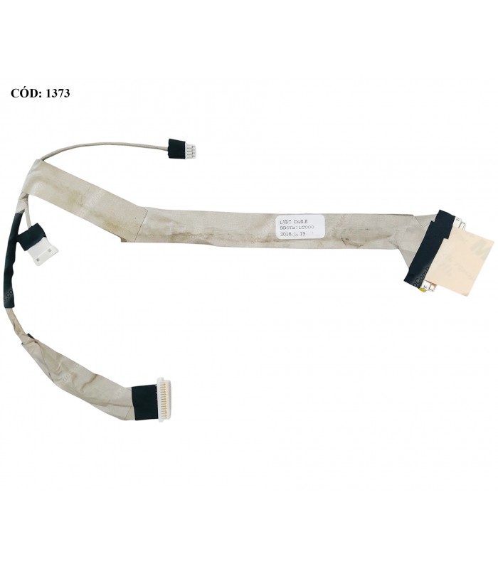 FLEX LCD TOSHIBA SATELLITE M300 M305 M300D M305D +CONECTOR CAMARA SERIES 30PIN A000025780 DD0TE1LC000 OEM