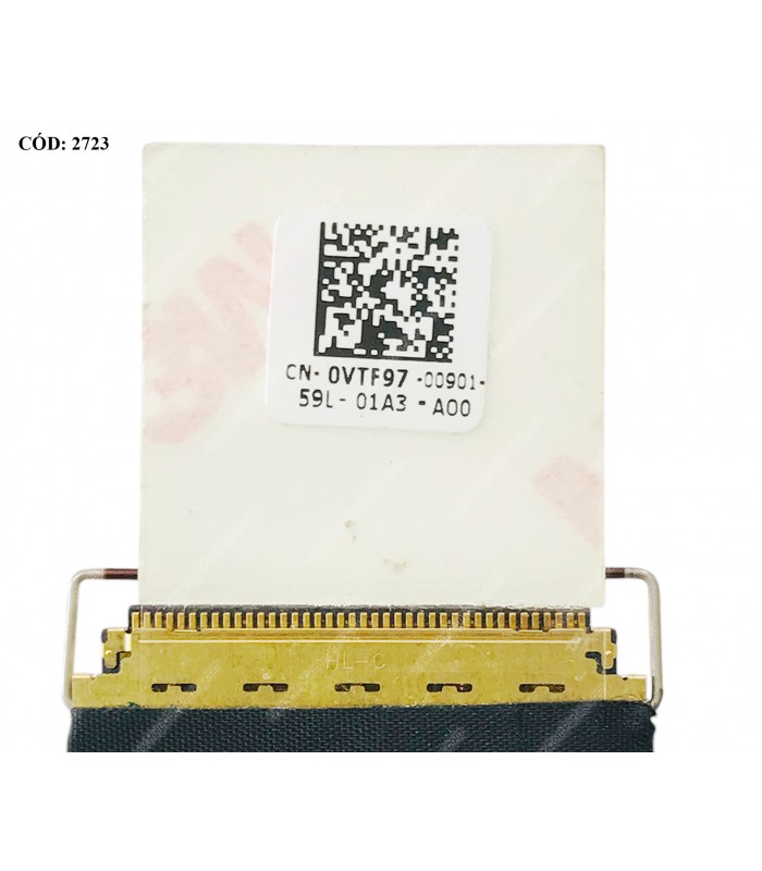 FLEX LCD DELL INSP. 15-5000 5555 5558 5559 5551 Vostro 15-3552 3558 3559 TOUCH SERIES DC020024800 0VTF97 40PIN ORIG.