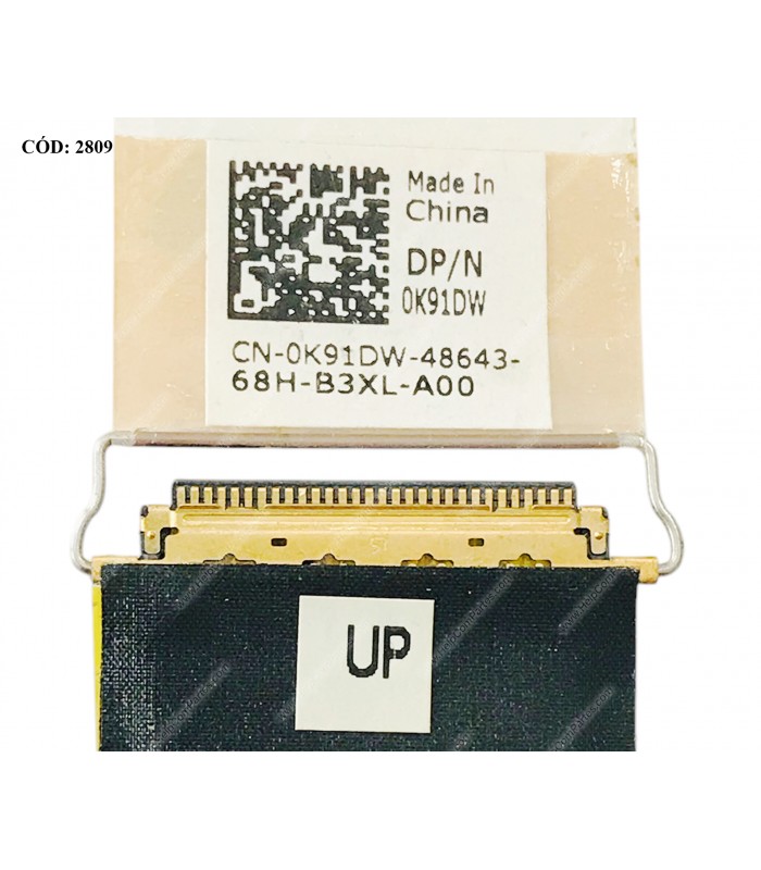 FLEX LCD DELL INSP. 14-7447 7448 14P-1748 1548 14-7000 SERIES DD0AM7LC001 30PIN ORIG.