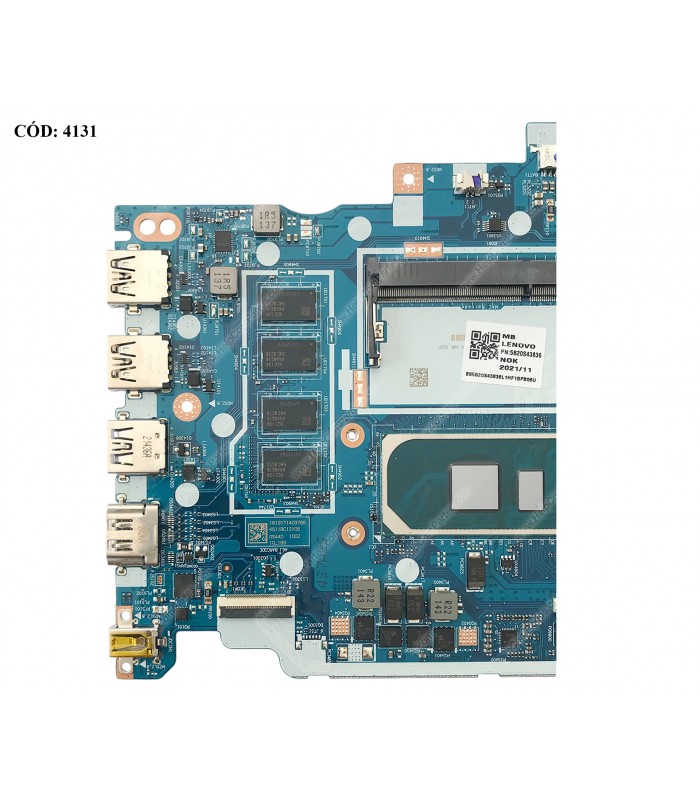 MBO LENOVO IDEAPAD / i3-1005G1 T 3.40GHz/ L81W6 / 4GB/ UMA / NO.OS / V14-IIL S145-14IIL 5B20S43836 ORIG.