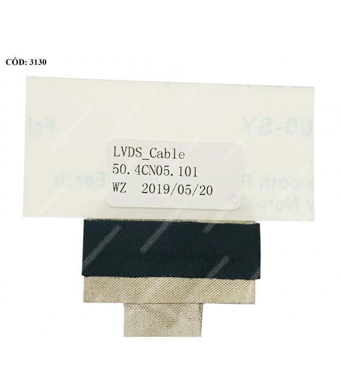 FLEX LCD DELL INSPIRON 17 1750 SERIES 40PIN 0G600T 50.4CN05.101 OEM