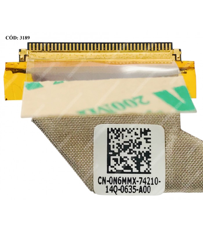 FLEX LCD DELL XPS 15 15Z (L511z) 15.6" SERIES 40PIN SS8 DD0SS8LC010 0N6MMX ORIG.