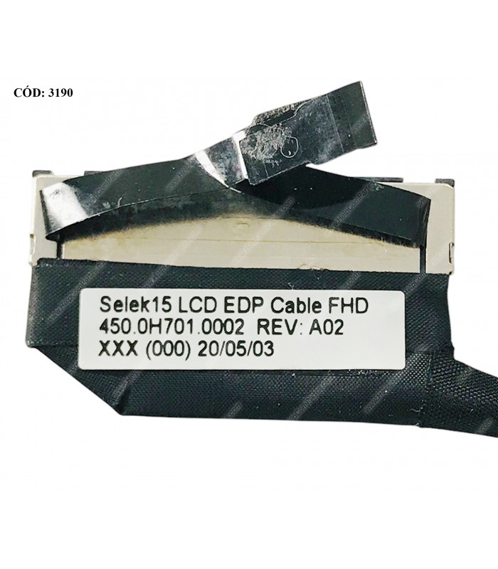 FLEX LCD DELL G3 3590 I3590 SERIES 30PIN EDP FHD SELEK15 025H3D 450.0H701.0002 ORIG.