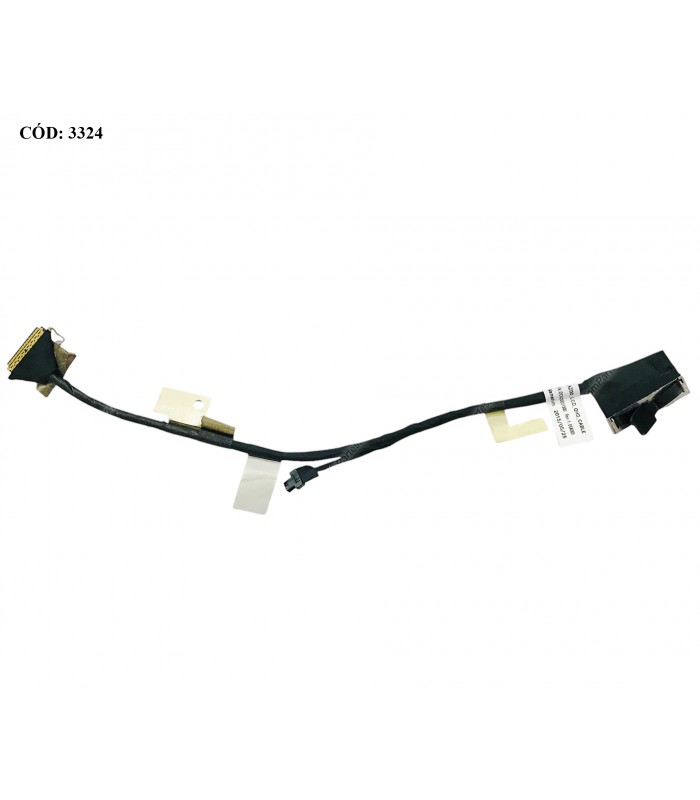 FLEX LCD DELL XPS 13 9343 9350 9360 LATITUDE 7404 13.3" SERIES 30PIN TS QHD DC020021300 0HP2YT ORIG.