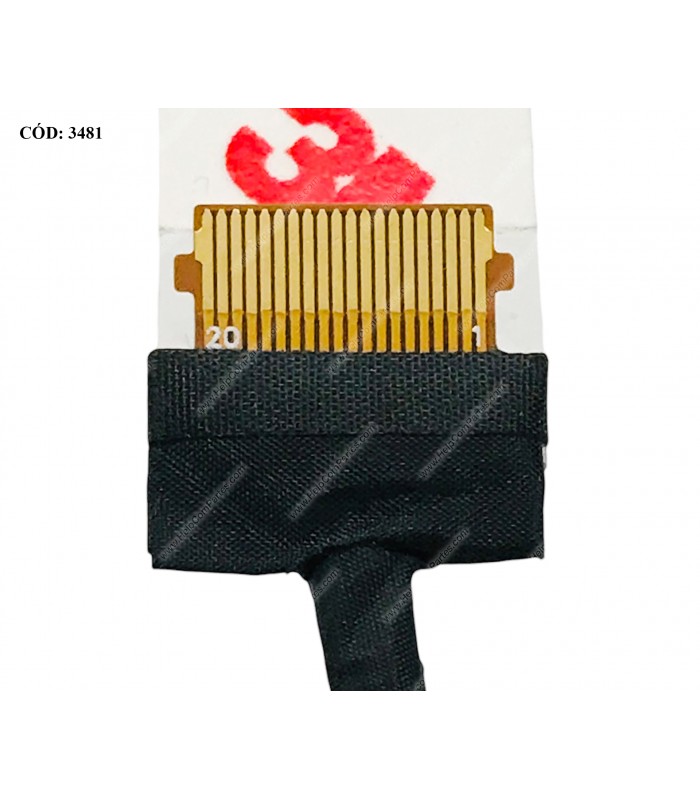 FLEX LCD DELL INSPIRON 13.3" 13 7000 7373 2-in-1 SERIES 30PIN TS 0PPT4W 450.0B501.0012 ORIG.
